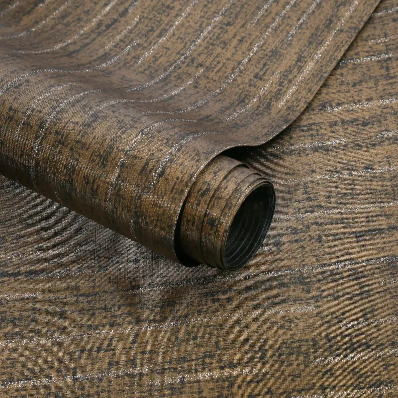 Precision LotFancy Peel and Stick Wallpaper, Mocha Brown, Replaceable Contact Paper, Self Adhesive Wall Paper