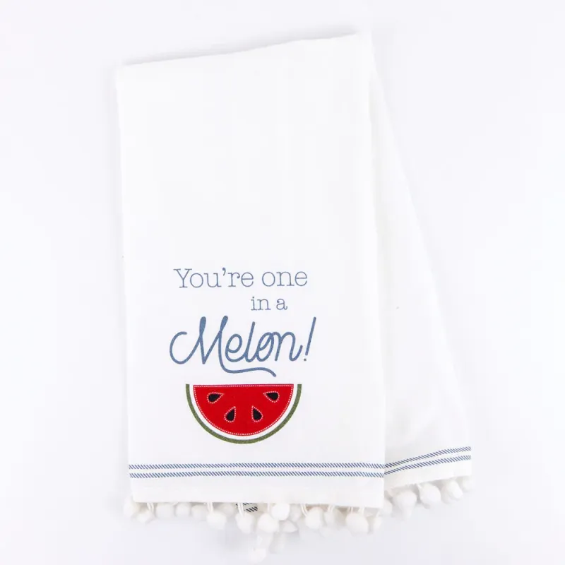 Precision MELON dish towel