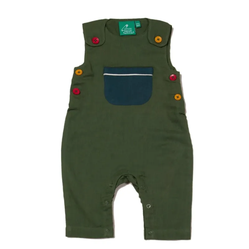 Precision Olive day after day adventure dungarees