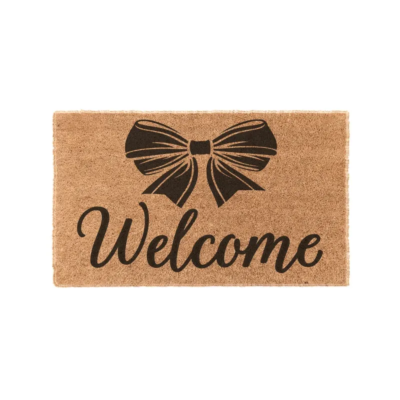 Precision Welcome Bow Coir Doormat
