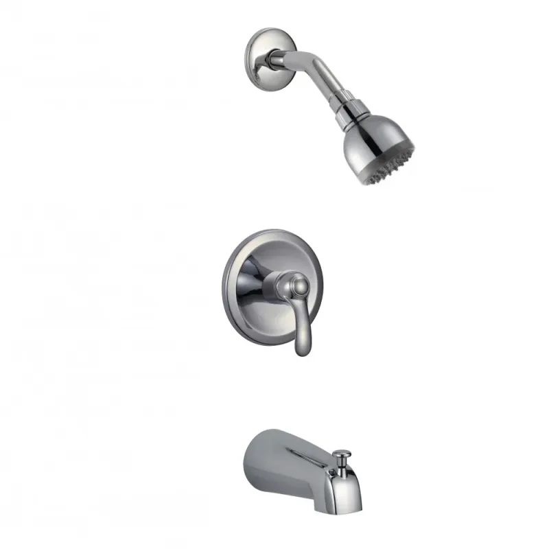 Premium Quality Eko, Robinet de bain et douche chromium poli