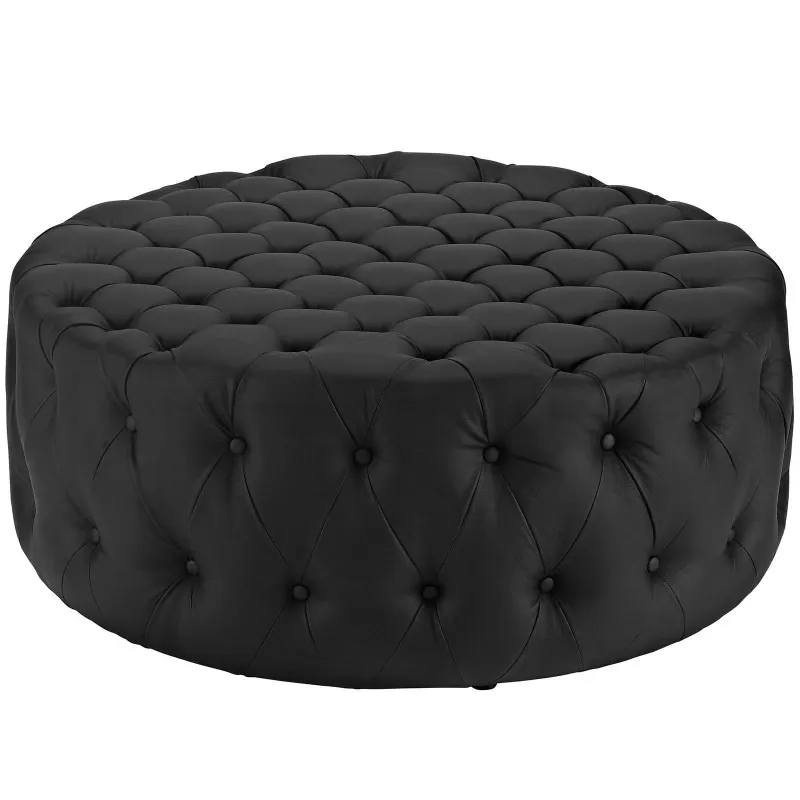 Premium Quality Modway Amour Upholstered Vinyl Ottoman