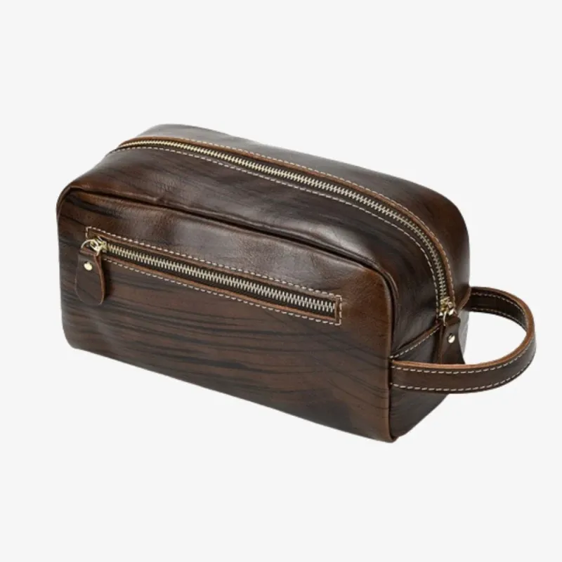 Premium Quality Necessaire de couro para homem
