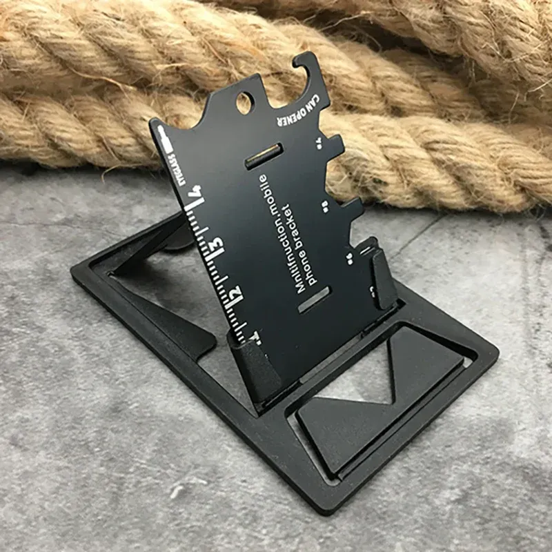 Premium Quality Outil multifonction en acier inoxydable streamlined pour camping et survie