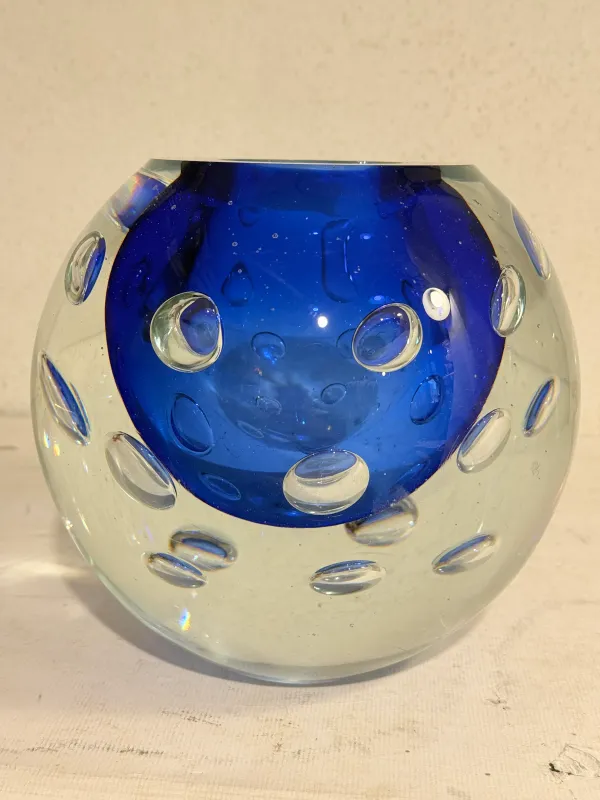 Premium Quality Pols Potten glass vase, Holland. From 1980s.