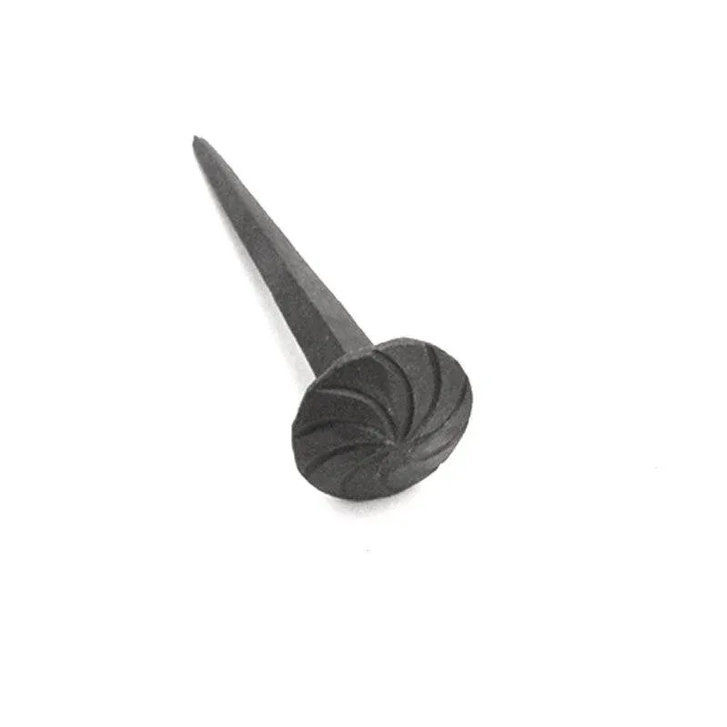 Premium Quality Round Head Iron Nail 1" x 3" Beeswax