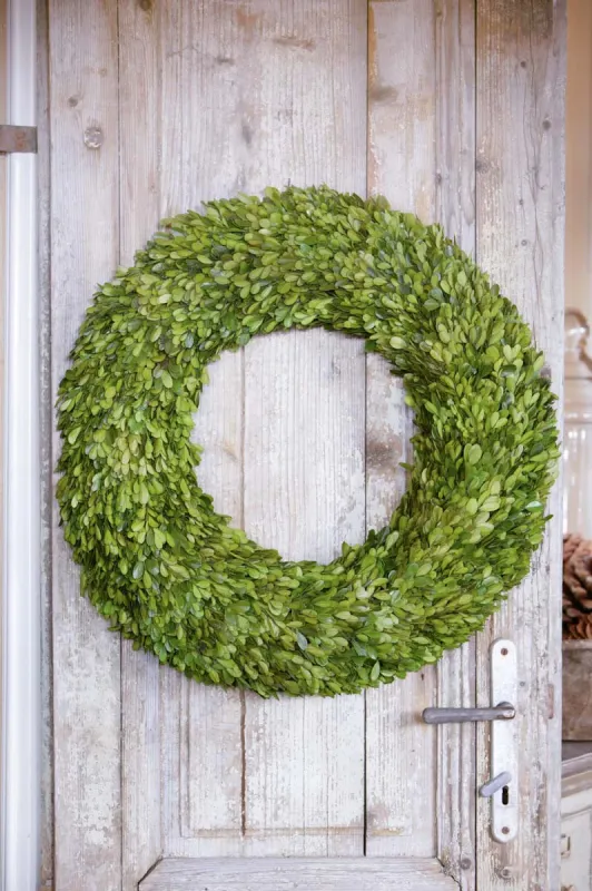 Preserved Boxwood Wreath