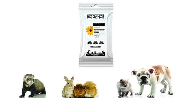 Professional Grade Biogance 25 lingettes nettoyantes