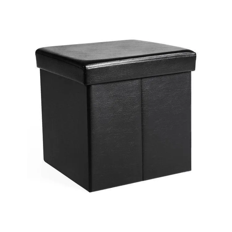 Professional Grade Folding Storage Ottoman Cube