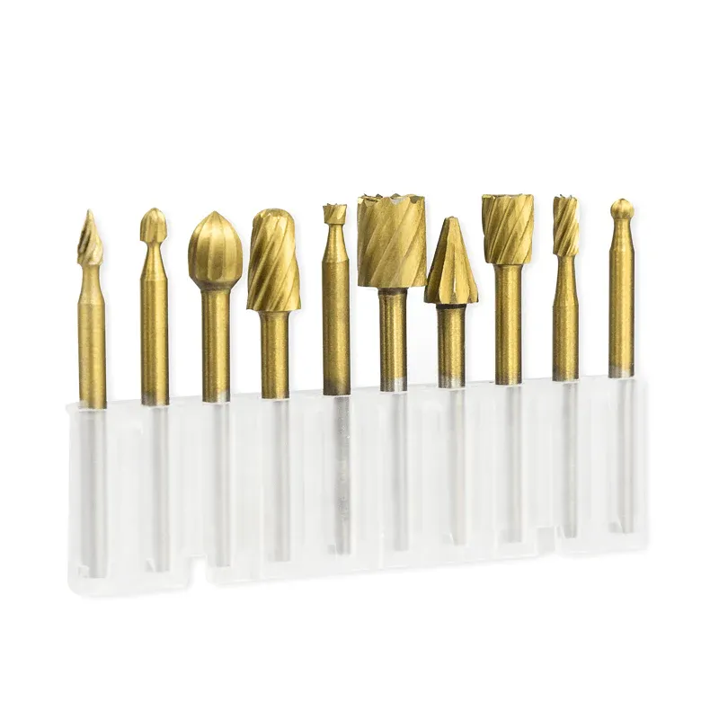 Professional Grade Kit de 10 Limas Rotativas Profissionais para Uso Multiuso