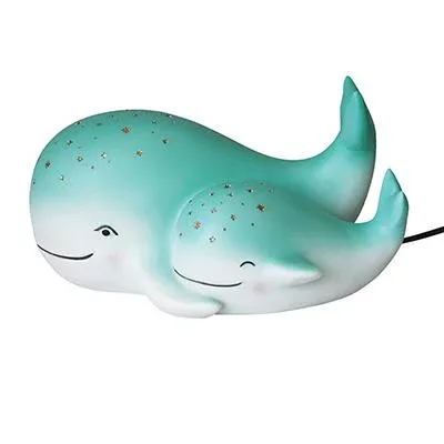Professional Grade Mother & Baby Whale Lamp