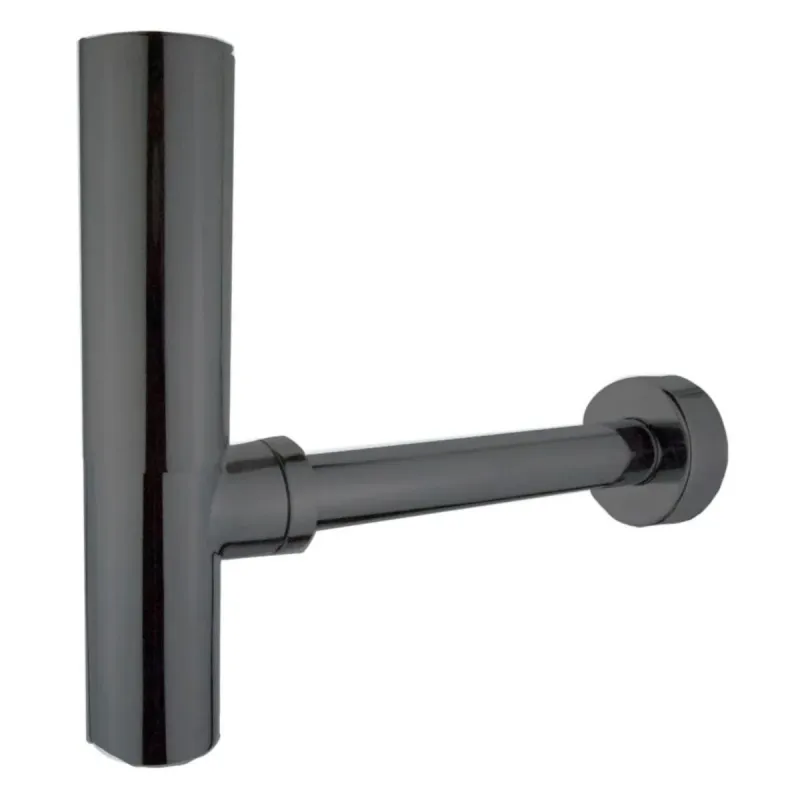 Professional Grade Siphon lavabo STUROTEC 1 1/4" noir mat