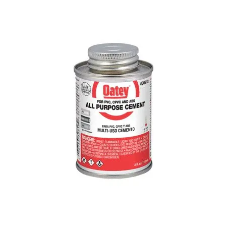 PVC Cement All Purpose Brushed Nickel