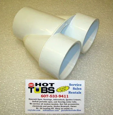 PVC Splitter Manifold 3 WAY, 2 inch and 1.5 inch