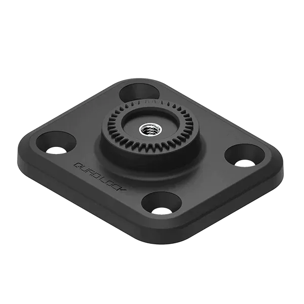 Quad Lock 360 Base - Flat Rectangle Base (4 Hole) | Variable Speed | Overload Protection