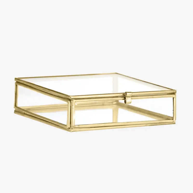 Quadratic Glass Box Easy Installation