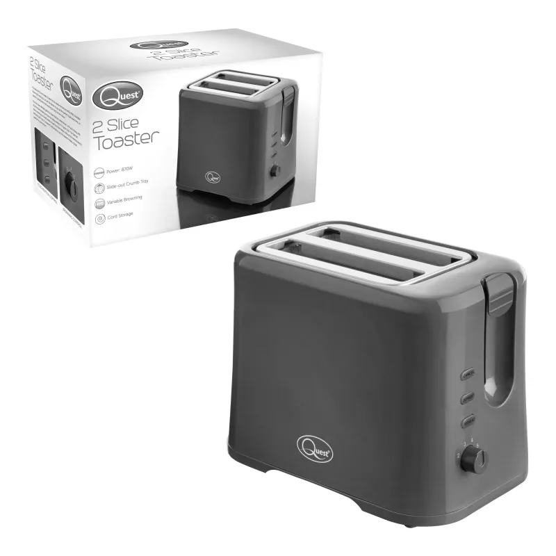 Quest 2 Slice Electric Toaster | 700w