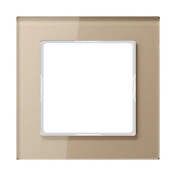 JG Rahmen 1fach AC581GLCH Champagner