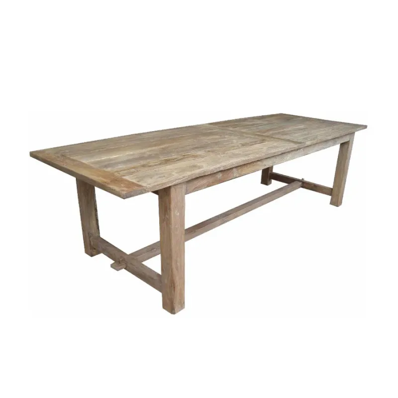 Recycled Elm Farmhouse Dining Table 240L Custom Reserve