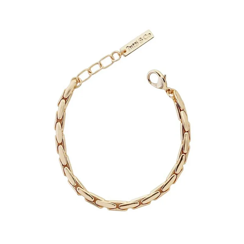 Refine Chain Bracelet Golden