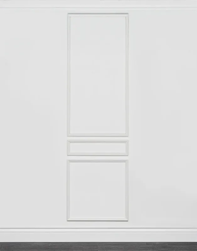 Removable & Long-lasting use Classic Three Piece Self-Adhering Wall Moulding Kit