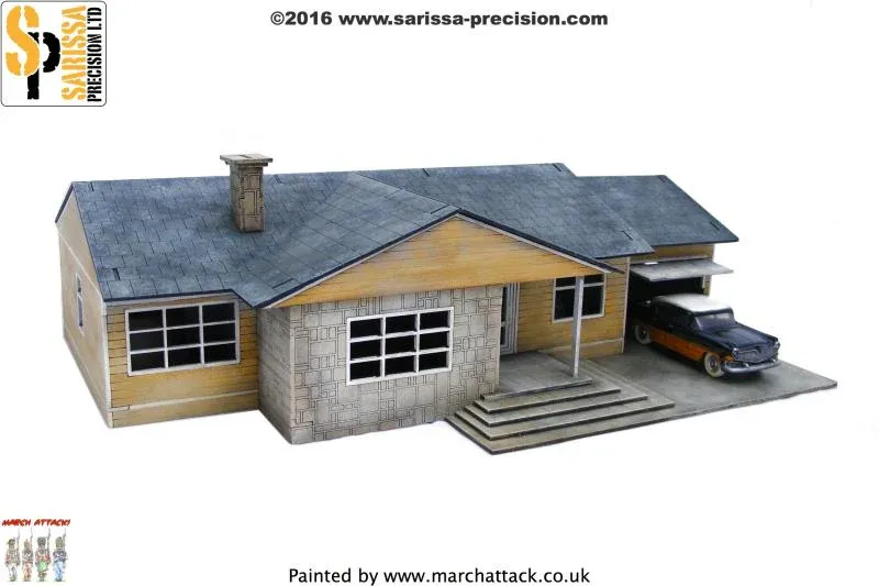 Residential Ranch Style (Garage RHS) Home & Workshop