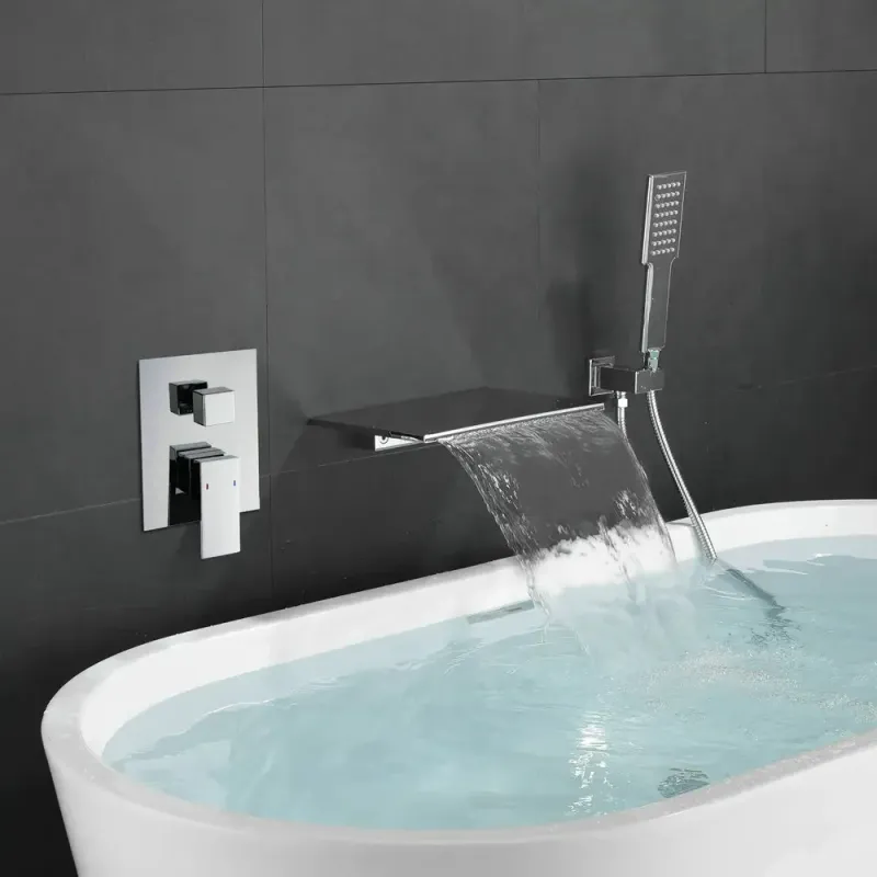 Robinet Baignoire Jet d'eau Fontaine Kit Accessories