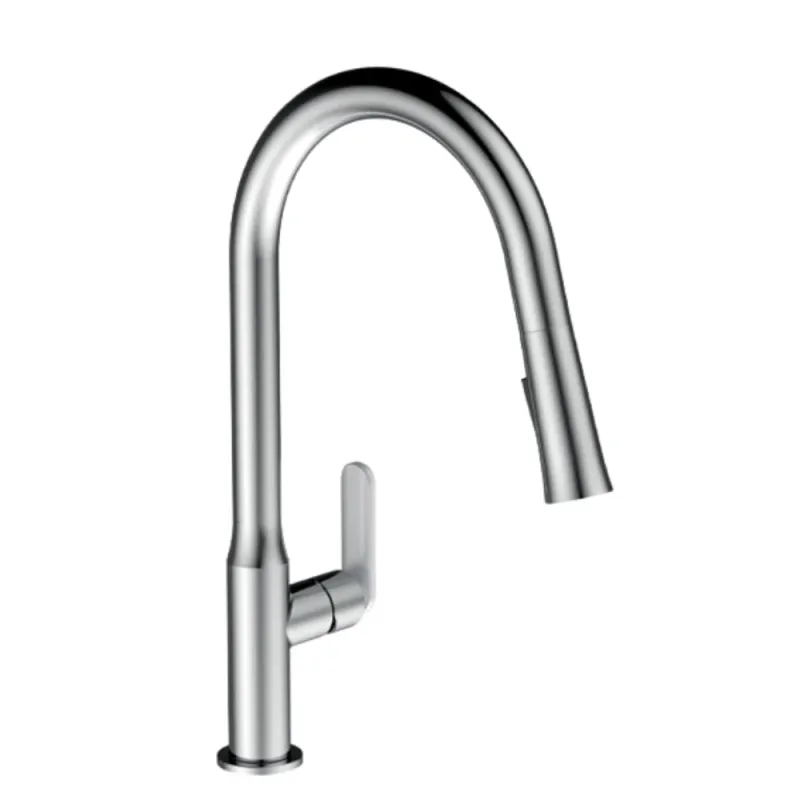 Robinet de cuisine alt 1840 shiny metal monocommande