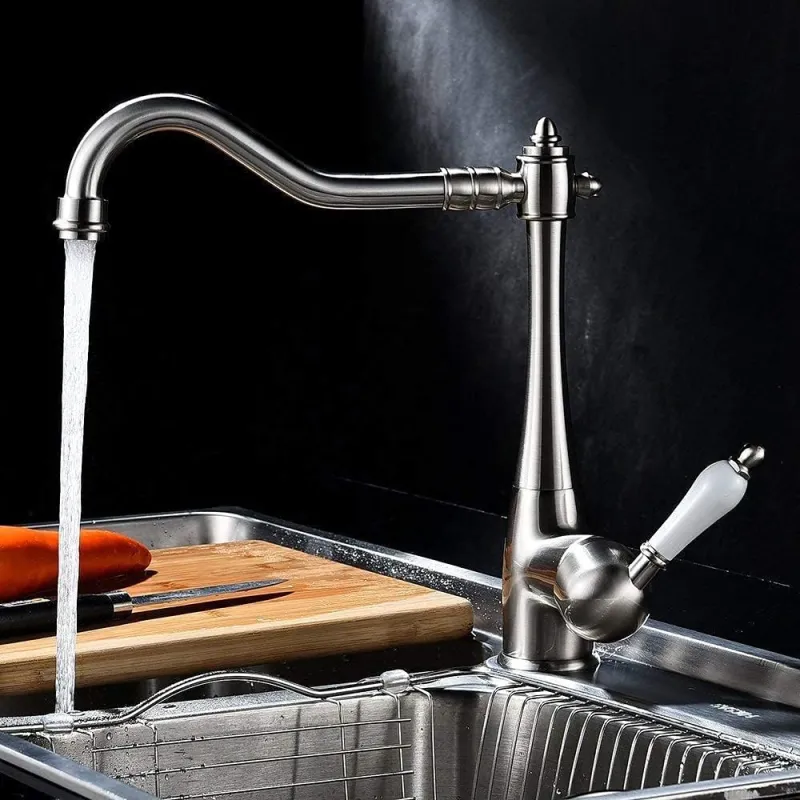 Robinet Cuisine Style Ancien Quick-Release