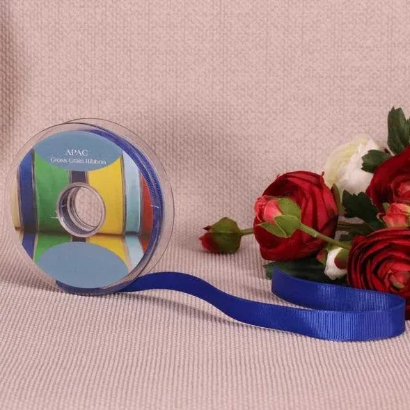 Roll Royal Indigo Grosgrain Ribbon 15mm