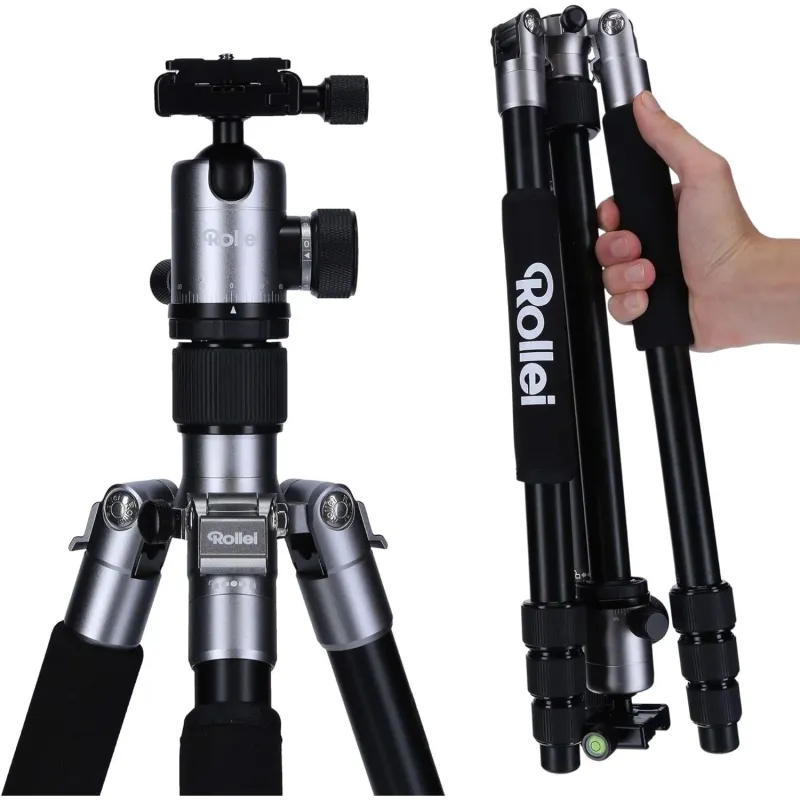 Rollei TREPPIEDE C5I TITANIO ALLUMINIO
