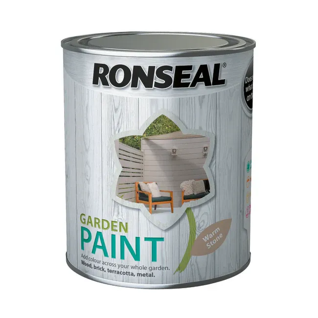 Ronseal Garden Paint 750ml Cozy Stone