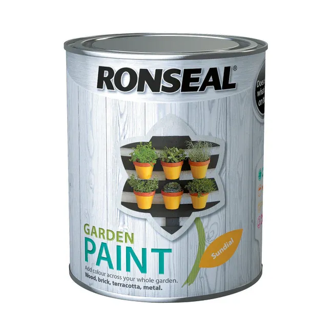 Ronseal Garden Paint 750ml Sundial