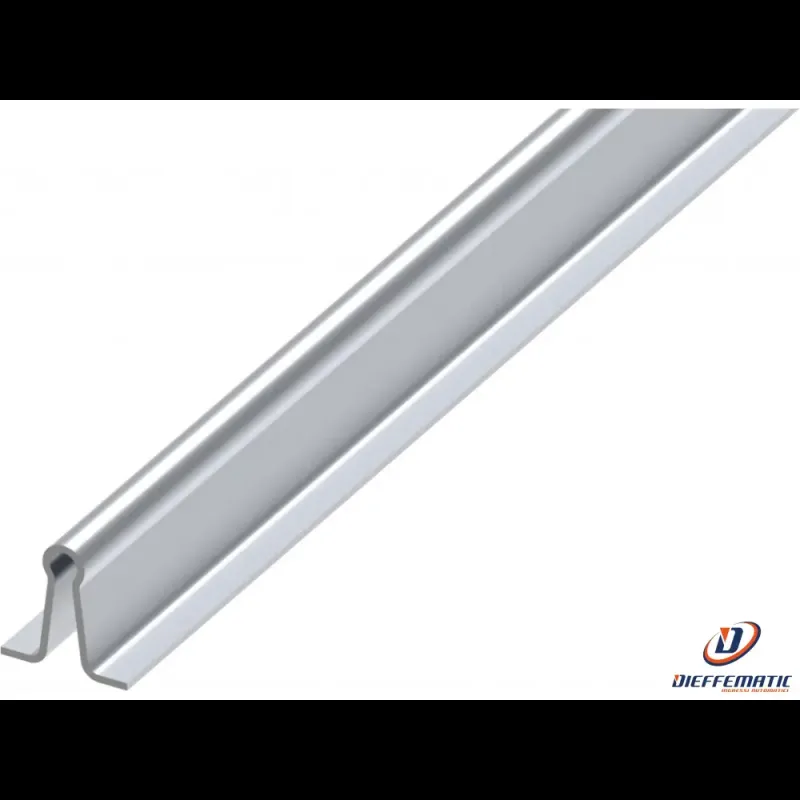 Rotaia Sagomata 60X60 Gola Tonda 20 Mm Sp.3,5 - 3 M Zincata Fac Va2404.003 Nuovo