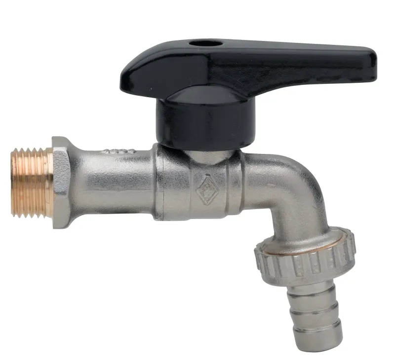 Rubinetterie Bresciane Rubinetto Valvola sfera con portagomma leva Quick-Release