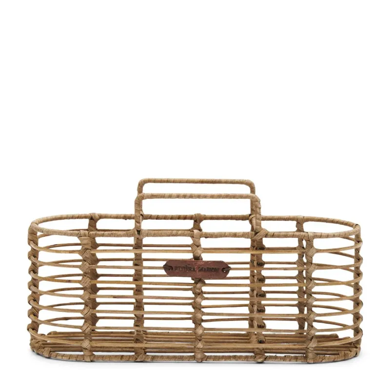 Rustic Rattan Resort Organiser Vibration Reduction