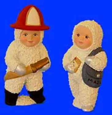 S1518 Fireman & Mailman S.B. Clay Mold