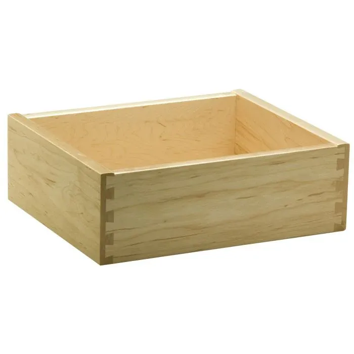 Safety Certified Maple Dovetail Drawer Box