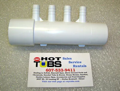 Safety Certified 4 Port PVC Air Manifold