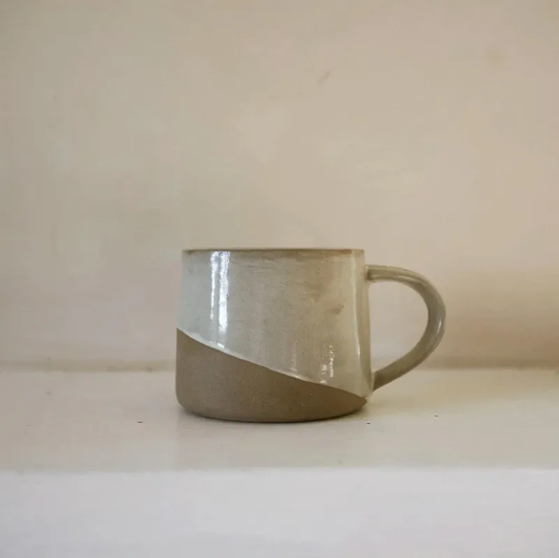 Safety Certified Slanted Glaze Mug