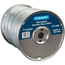 Safety Rated Bekaert Electric Fence Wire Galvanized