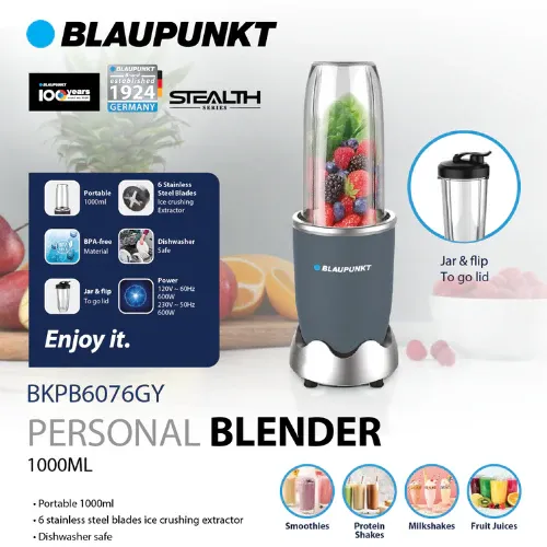 Safety Rated BLAUPUNKT Personal Blender