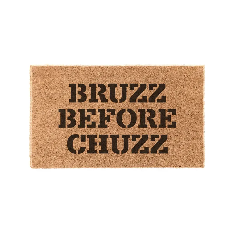 Safety Rated BRUZZ Before HUZZ Coir Doormat