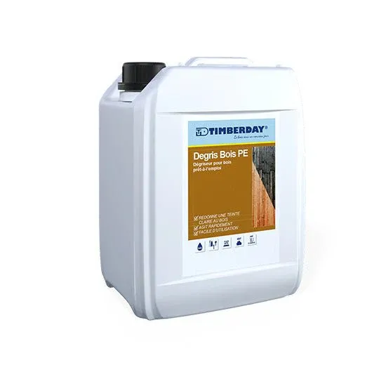 Safety Rated Degriseur Bois PE Jerrican 5 Litres Timberday