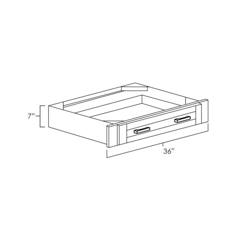 Safety Rated Drawer Base Platinum Shaker