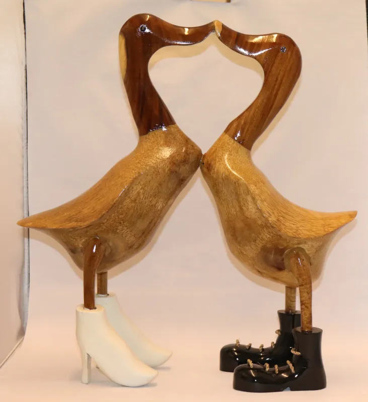 Safety Rated Duck loving Couple