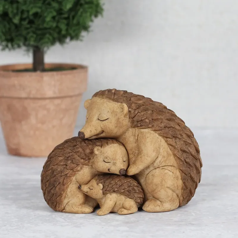Safety Rated Hedgehog Family Ornament