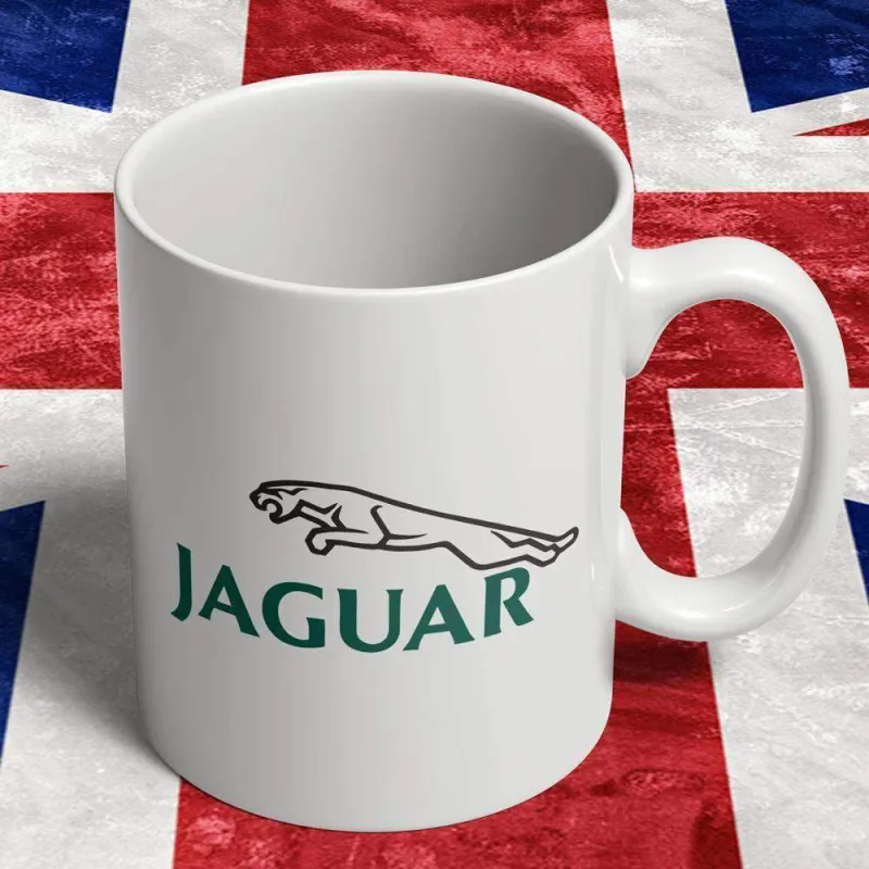 Safety Rated Jaguar Earthenware Mug