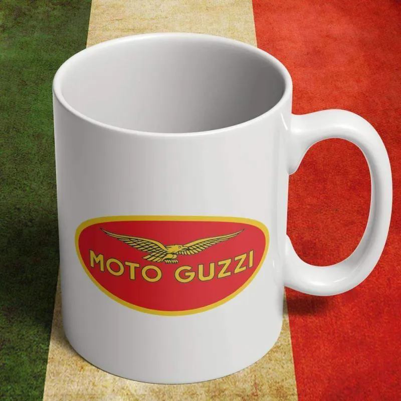 Safety Rated Moto Guzzi Earthenware Mug