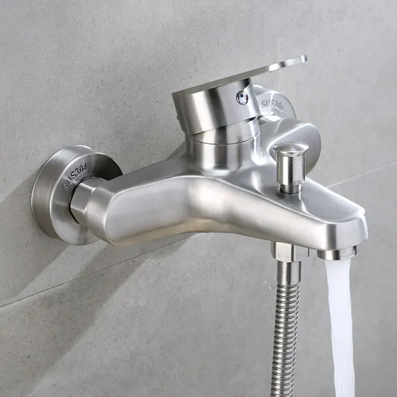 Safety Rated Robinet Mural Baignoire Design